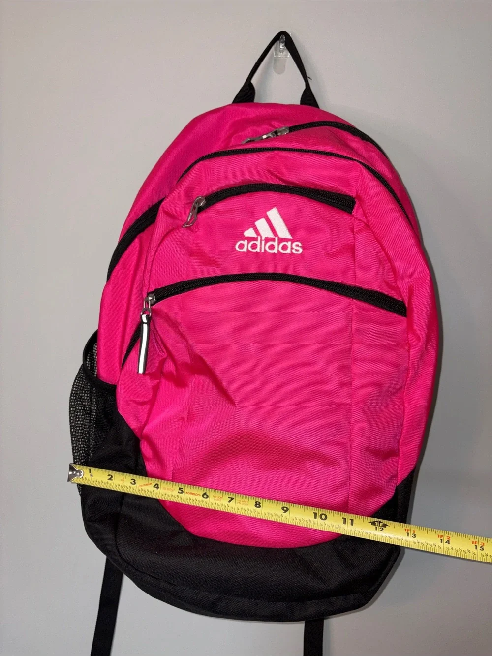 adidas Hot Pink and Black Everyday Backpack